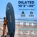 dark blue  paddle board