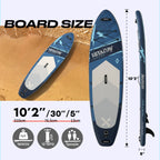 dark blue  paddle board