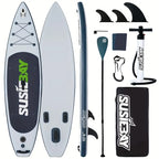 2025 Hurricane-Ready SUP Board｜10ft Inflatable Surf/Yoga Hybrid｜Free 8-Premium Kit｜Military-Grade Deck｜300lbs Capacity｜Labor Day Sale $80 OFF