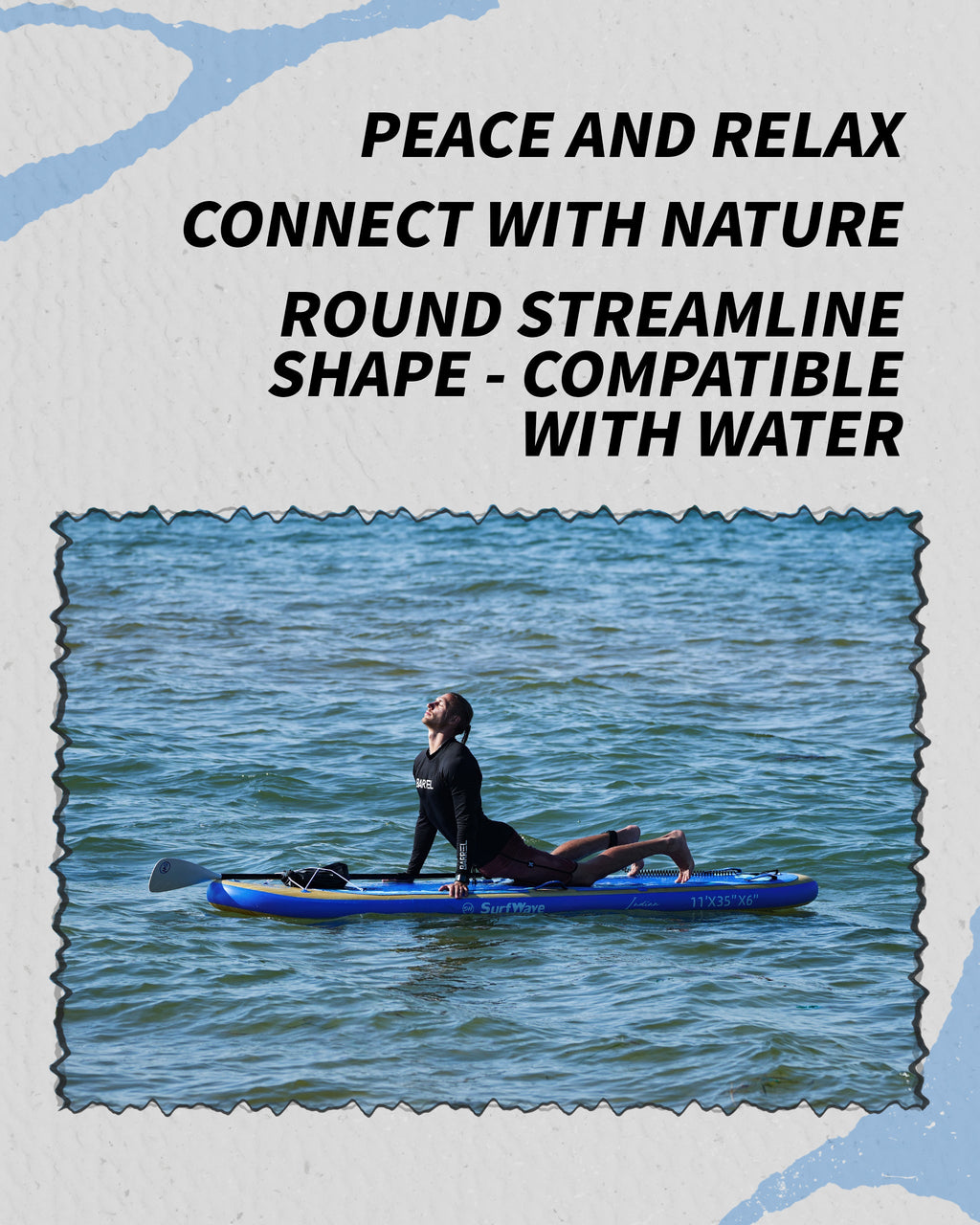 SurfWave Indian Fitness SUP Board Package,silver paddle board