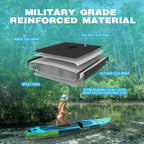 Jellyfish Yellow Inflatable Stand Up Paddle Board – Durable SUP with Adjustable Paddle,Dual Action Pump, Carry Bag, Ankle Leash, Non-Slip EVA Deck – All Skill Levels