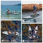 2025 Hurricane-Ready SUP Board｜10ft Inflatable Surf/Yoga Hybrid｜Free 8-Premium Kit｜Military-Grade Deck｜300lbs Capacity｜Labor Day Sale $80 OFF